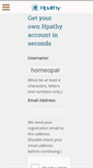 Mobile Screenshot of homeopathicwannabe.hpathy.com