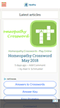 Mobile Screenshot of crosswords.hpathy.com